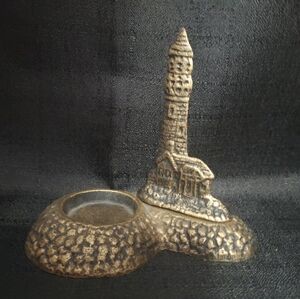 Lighthouse Cast Iron Candle Tealight Holder